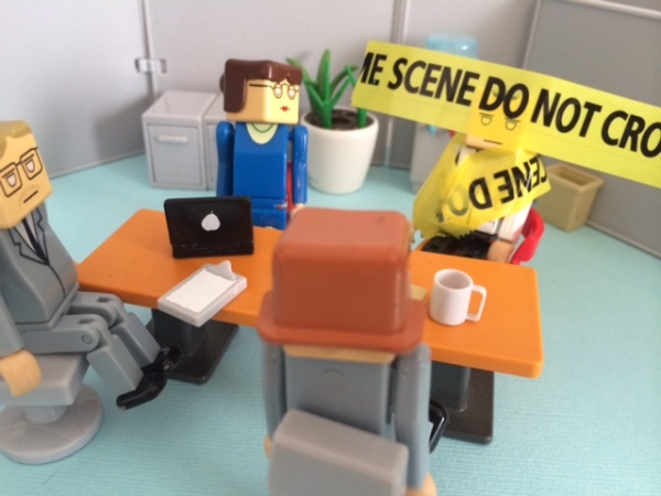 Crime Scene During Meeting