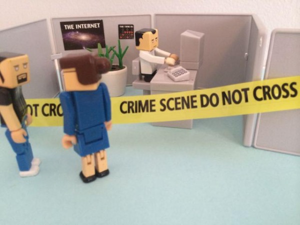 Crime Scene Ted Office